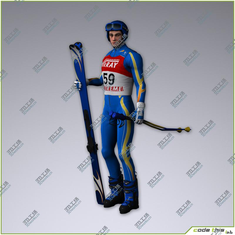 images/goods_img/2021040165/White Skier 16194 tris/2.jpg